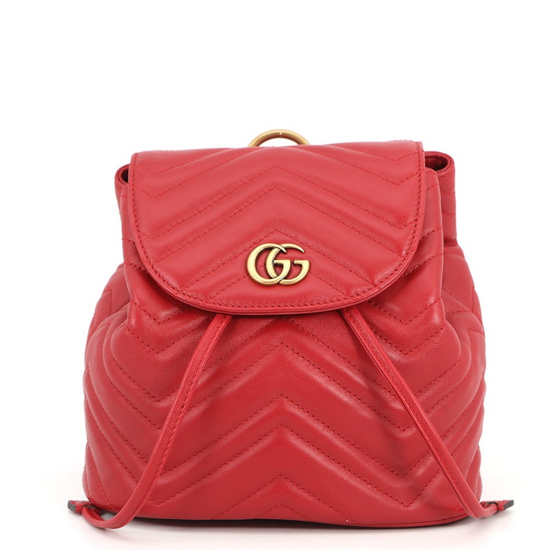 グッチ リュック GGマーモント バックパック レザー 528129 GUCCI バッグ リュックサック