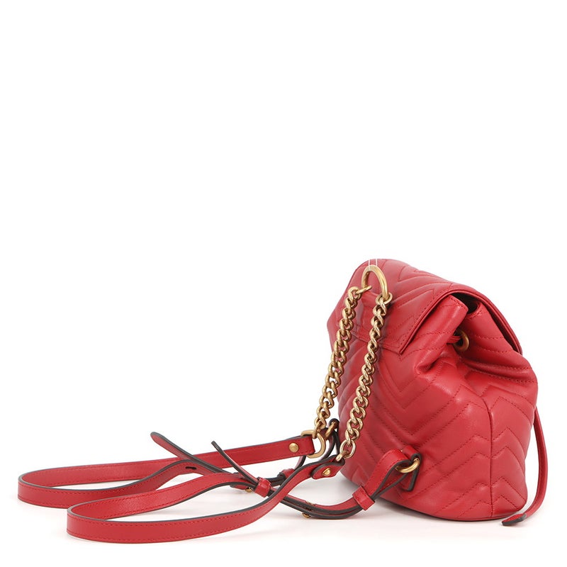 グッチ リュック GGマーモント バックパック レザー 528129 GUCCI バッグ リュックサック
