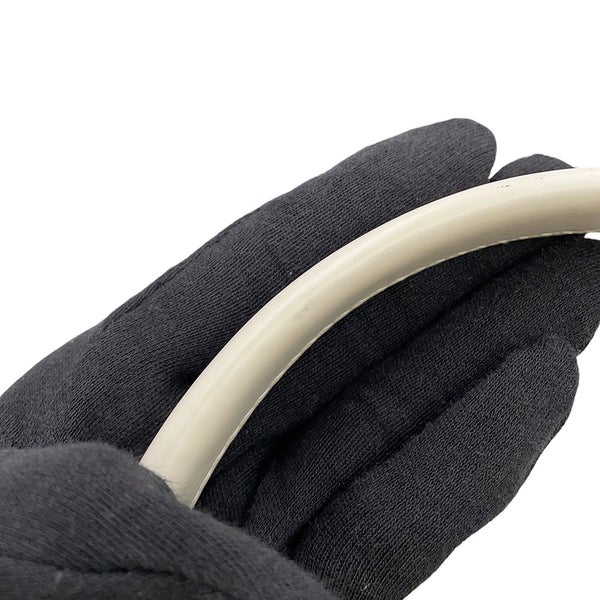 バレンシアガ ハンドバッグ ネイビーカバ XS キャンバス レザー 390346 BALENCIAGA ポーチ付 2way 白