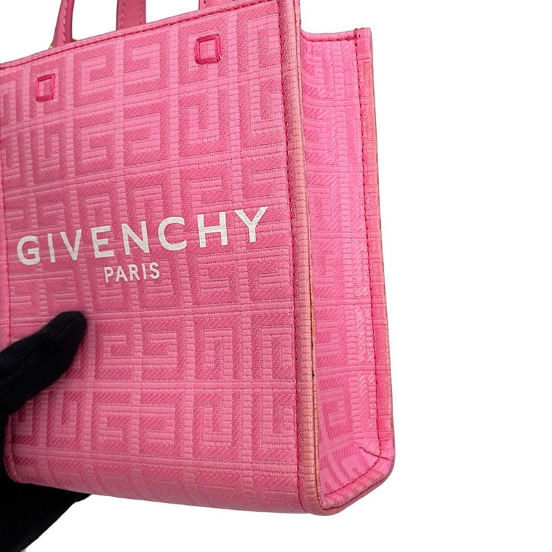 ジバンシー ハンドバッグ Gトート ミニ バーティカル PVC レザー BB50R9B1GT GIVENCHY 2way