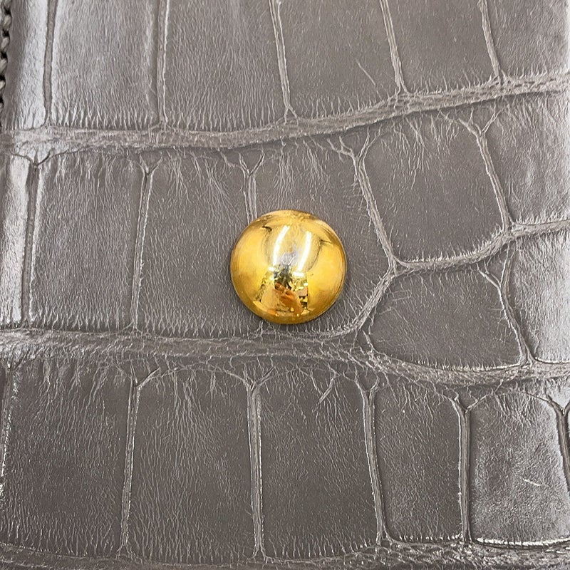 グッチ ハンドバッグ ホースビット トップハンドルバッグ スモール クロコダイル 621220 GUCCI 2way