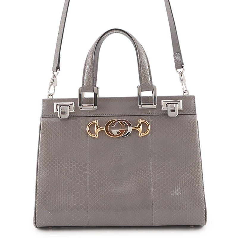 グッチ ハンドバッグ ズゥミ スモール パイソン 569712 GUCCI 2way