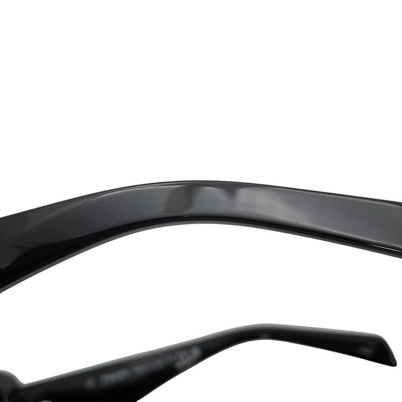 プラダ サングラス トライアングルロゴ ポリゴン型 セルフレーム SPR14Z PRADA アイウェア 黒