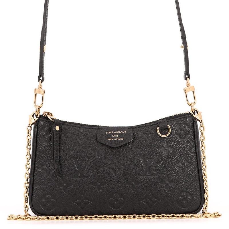 ルイヴィトン ショルダーバッグ モノグラム・アンプラント イージー・ポーチ M80349 LOUIS VUITTON 黒 ブラック