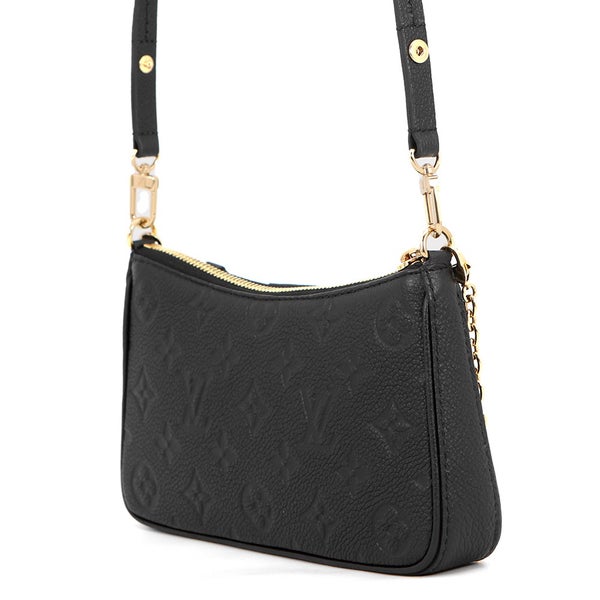 ルイヴィトン ショルダーバッグ モノグラム・アンプラント イージー・ポーチ M80349 LOUIS VUITTON 黒 ブラック