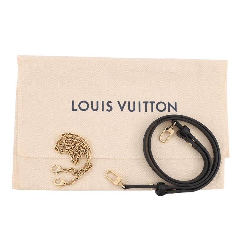 ルイヴィトン ショルダーバッグ モノグラム・アンプラント イージー・ポーチ M80349 LOUIS VUITTON 黒 ブラック