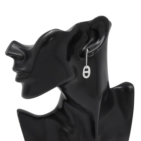 エルメス ピアス シェーヌダンクル ファランドール Earrings SV925シルバー HERMES ジュエリー イヤリング