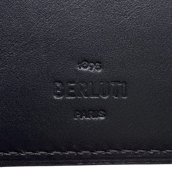 ベルルッティ カードケース マネークリップ カリグラフィ レザー Berluti 財布 メンズ