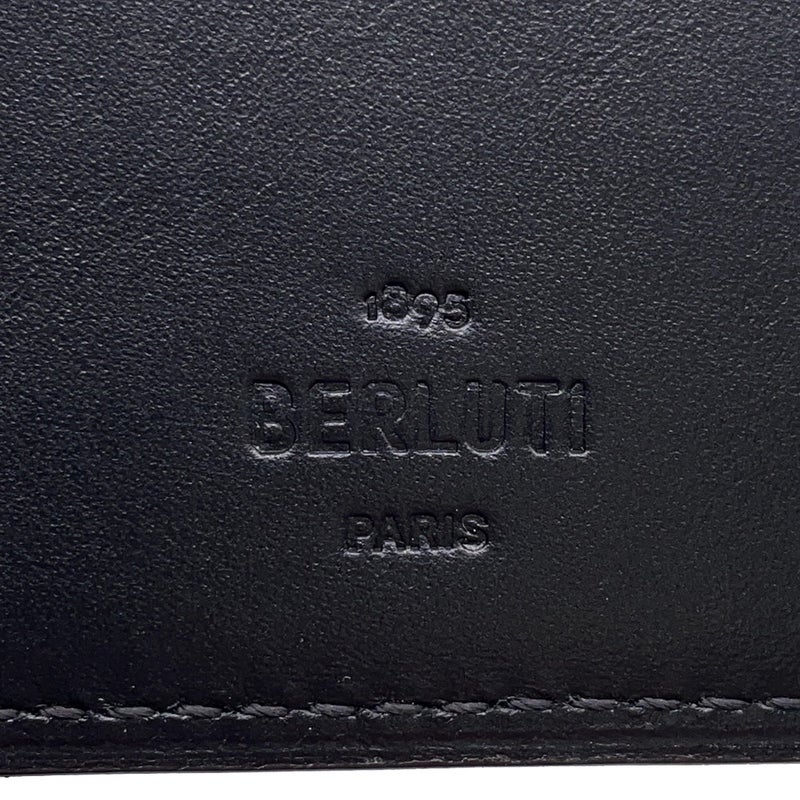 ベルルッティ カードケース マネークリップ カリグラフィ レザー Berluti 財布 メンズ