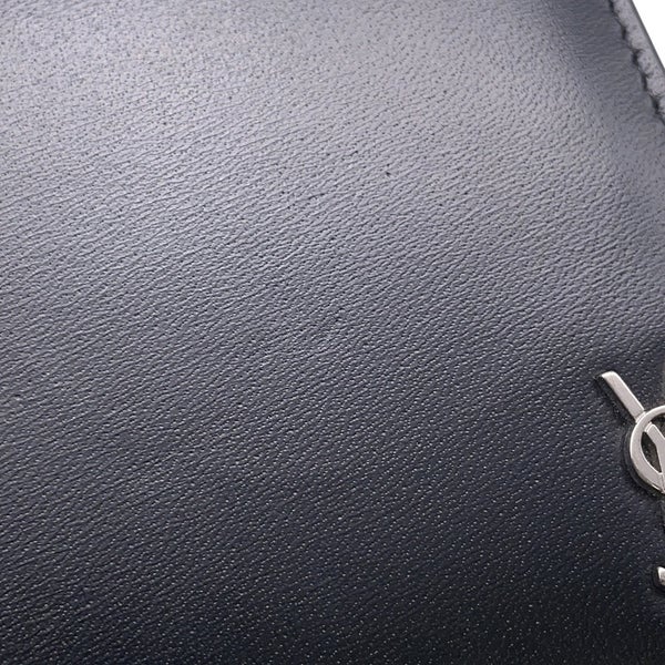 サンローランパリ 二つ折り財布 コンパクトウォレット レザー 610193 SAINT LAURENT PARIS 財布 メンズ 黒