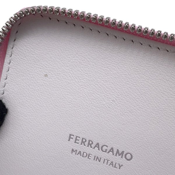 サルヴァトーレ・フェラガモ ハンドバッグ マイクロトート ロゴ レザー 220481 763886 Ferragamo ２wayショルダー
