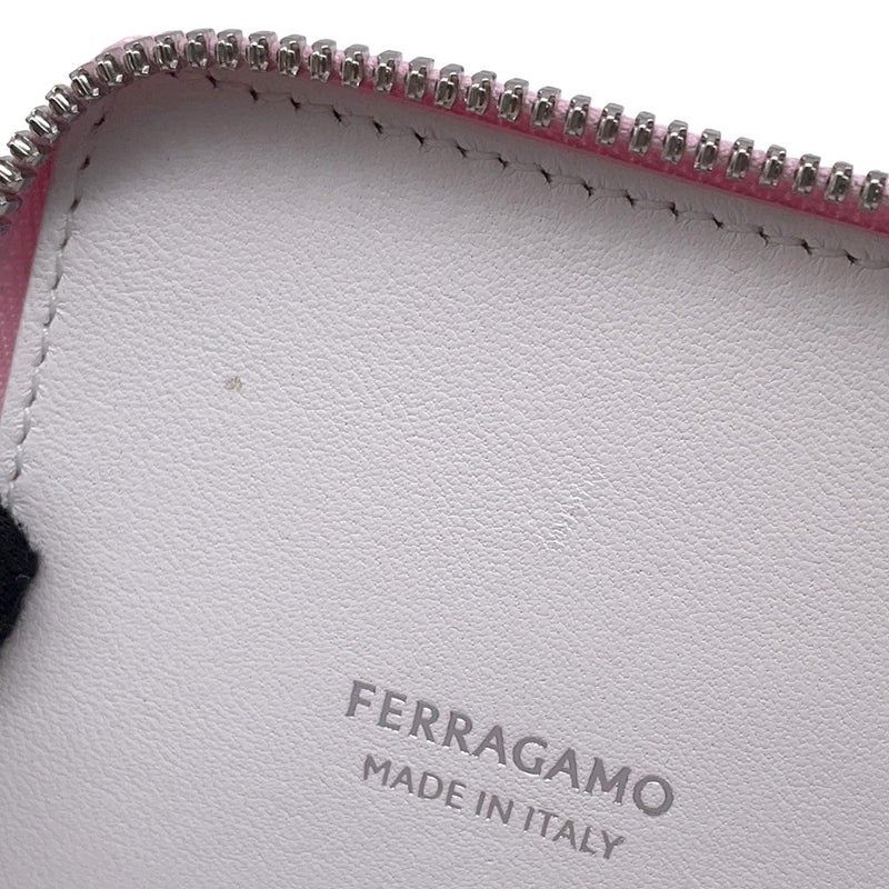 サルヴァトーレ・フェラガモ ハンドバッグ マイクロトート ロゴ レザー 220481 763886 Ferragamo ２wayショルダー
