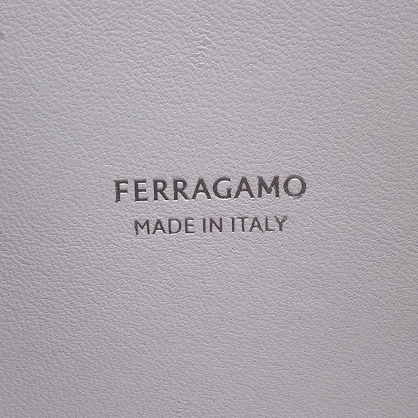 サルヴァトーレ・フェラガモ ハンドバッグ マイクロトート ロゴ レザー 220481 763886 Ferragamo ２wayショルダー