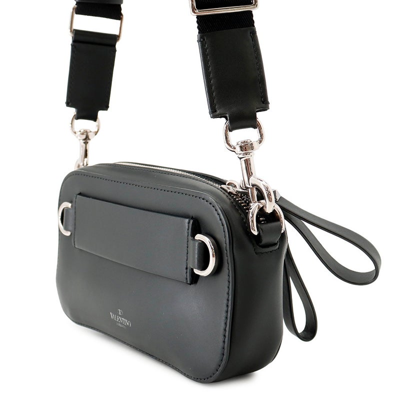 ヴァレンティノ・ガラヴァーニ ショルダーバッグ VLTNロゴ 1Y2B0954 VALENTINO バッグ ポーチ 黒