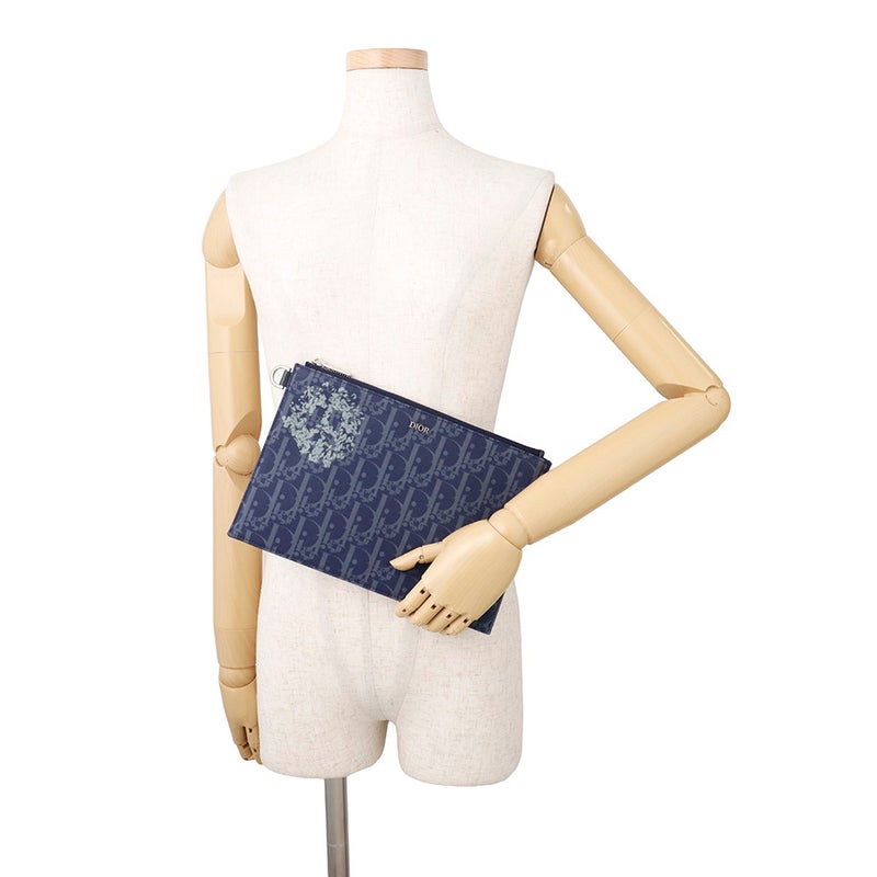 クリスチャン・ディオール クラッチバッグ ティアーズ オブリーク キャンバス 2ESCA338DCO Christian Dior メンズ