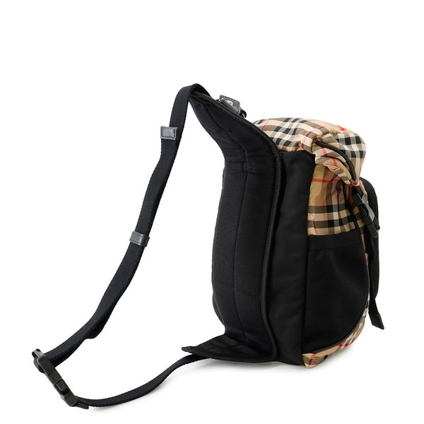 バーバリー ボディバッグ ノバチェック ナイロン 8013645 BURBERRY バッグ 黒