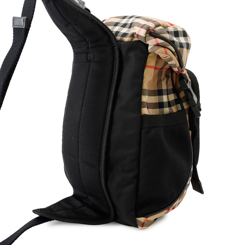 バーバリー ボディバッグ ノバチェック ナイロン 8013645 BURBERRY バッグ 黒