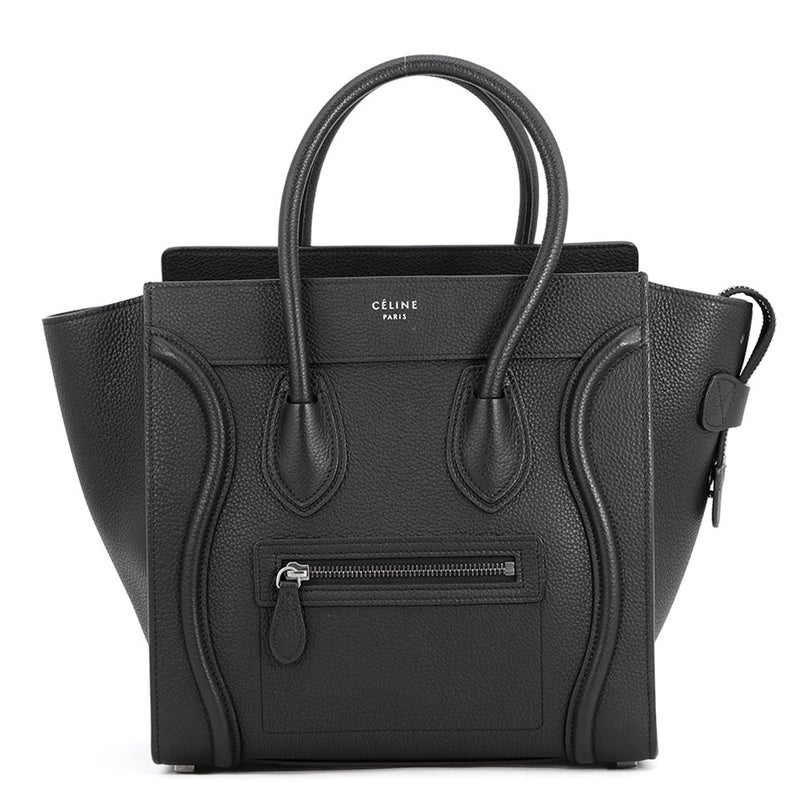セリーヌ ハンドバッグ ラゲージ マイクロ ショッパー 167793 CELINE 黒