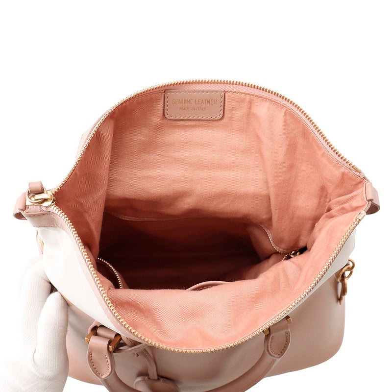 メゾンマルジェラ ハンドバッグ 5AC ミディアム レザー キャンバス S56WG0093 Maison Margiela ２wayショルダー