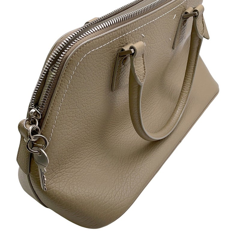 メゾンマルジェラ ハンドバッグ 5AC ミディアム レザー キャンバス S56WG0093 Maison Margiela ２wayショルダー