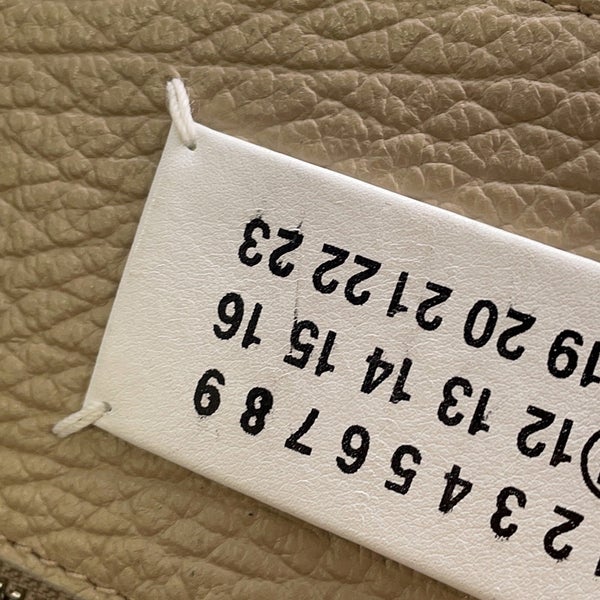メゾンマルジェラ ハンドバッグ 5AC ミディアム レザー キャンバス S56WG0093 Maison Margiela ２wayショルダー