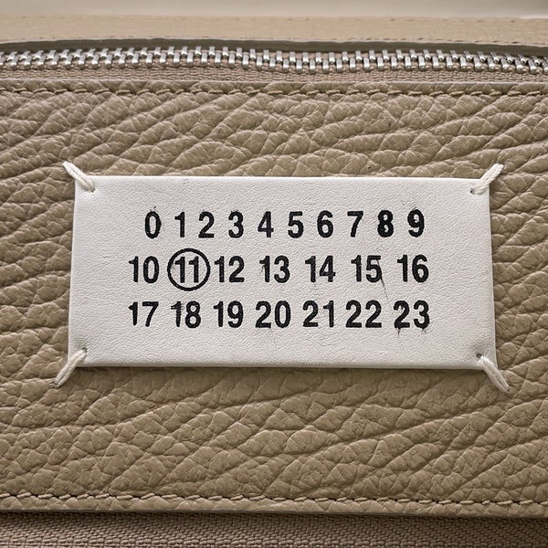 メゾンマルジェラ ハンドバッグ 5AC ミディアム レザー キャンバス S56WG0093 Maison Margiela ２wayショルダー