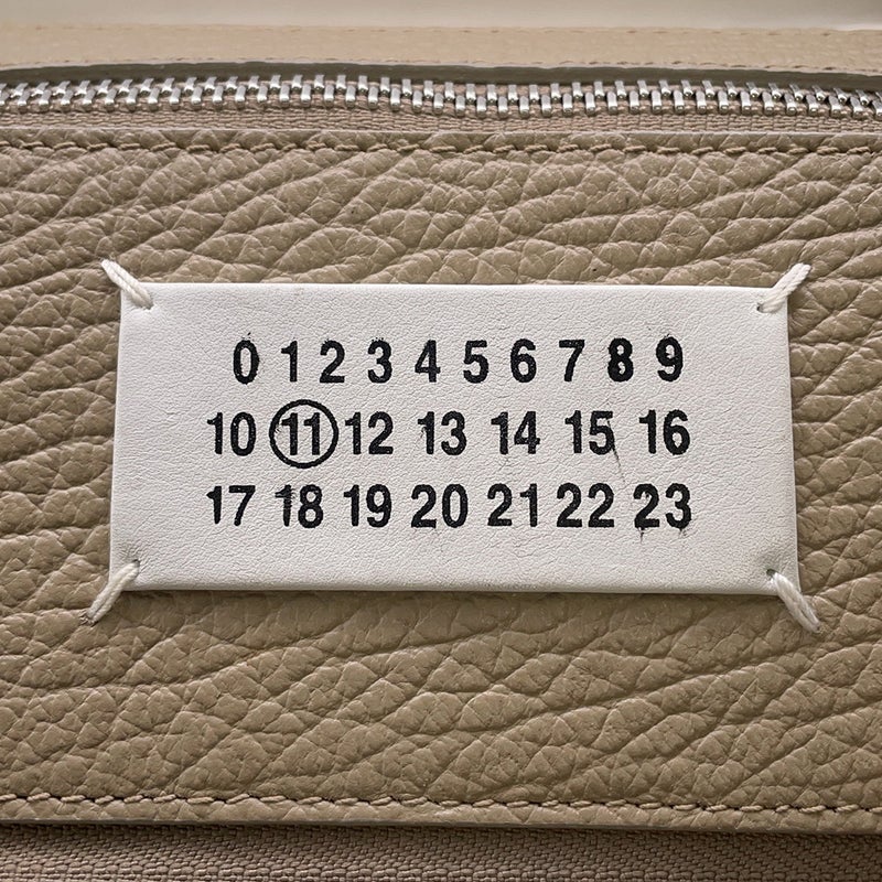 メゾンマルジェラ ハンドバッグ 5AC ミディアム レザー キャンバス S56WG0093 Maison Margiela ２wayショルダー