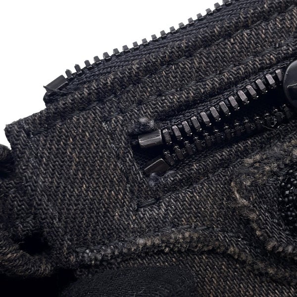 バレンシアガ コインケース ルカゴール デニム ラインストーン 776769 BALENCIAGA 小銭入れ 黒