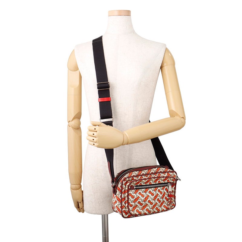 バーバリー ショルダーバッグ TBモノグラム ナイロン/レザー 8011677 BURBERRY バッグ