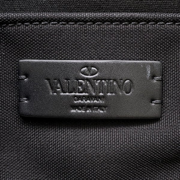 ヴァレンティノ・ガラヴァーニ リュック VLTNロゴ ナイロン VALENTINO バックパック 黒
