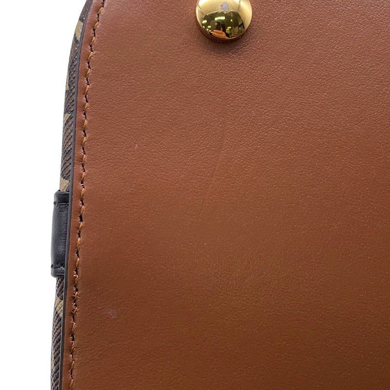 バーバリー ハンドバッグ ペギー TBモノグラム PVC レザー 8026825 BURBERRY ２wayショルダー