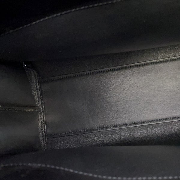 サンローランパリ ビジネスバッグ サック ド ジュール ラージ パテント レザー 631526 SAINT LAURENT PARIS ２wayショルダー メンズ 黒