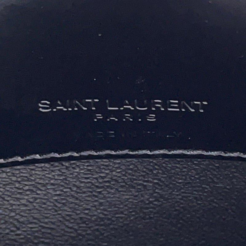 サンローランパリ ビジネスバッグ サック ド ジュール ラージ パテント レザー 631526 SAINT LAURENT PARIS ２wayショルダー メンズ 黒