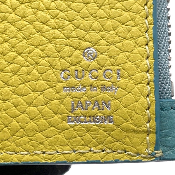 グッチ 二つ折り財布 ロゴ コンパクト ウォレット レザー 835076 GUCCI 財布 日本限定