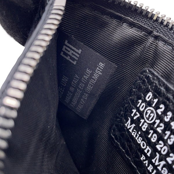 メゾンマルジェラ コインケース フラグメントケース レザー S56UI0143  Maison Margiela カードケース 財布 黒