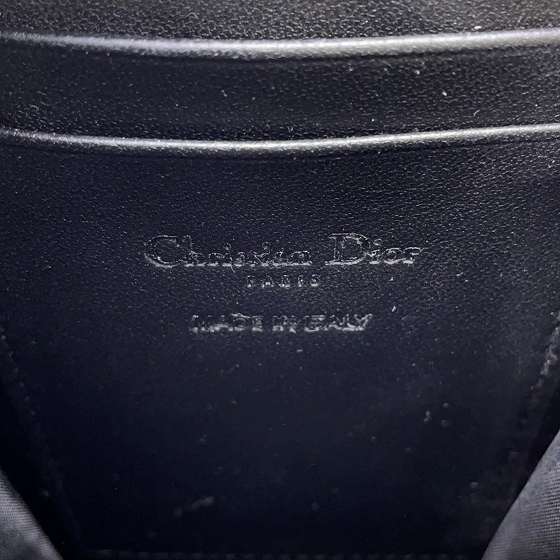 クリスチャン・ディオール スマホケース レディディオール Call'in Dior フォンホルダー カナージュ S0872ONMJ Christian Dior 黒