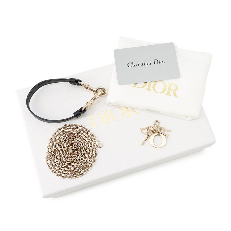 クリスチャン・ディオール スマホケース レディディオール Call'in Dior フォンホルダー カナージュ S0872ONMJ Christian Dior 黒
