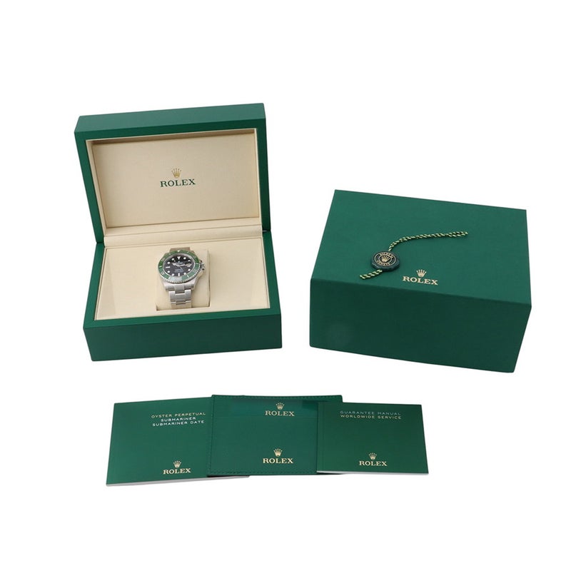 ロレックス サブマリーナ デイト ランダムシリアル ルーレット 126610LV ROLEX 腕時計 ウォッチ 黒文字盤