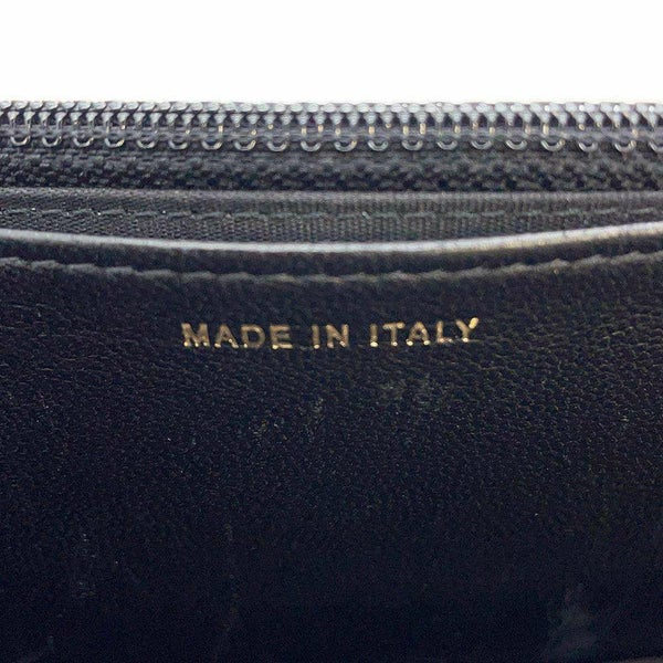 シャネル チェーンウォレット ココマーク パール ベルベット A84273 CHANEL フェイクパール 財布 黒