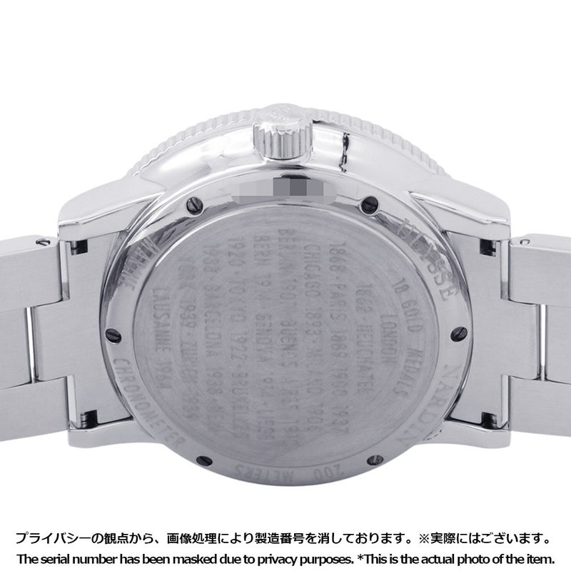 ユリスナルダン マリーン クロノメーター 263227/263-22-7 ULYSSE NARDIN 腕時計 WATCH アイボリー文字盤