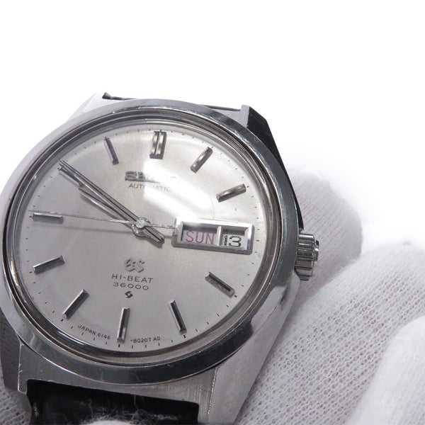 セイコー グランドセイコー ハイビート 36000 6146-8000 SEIKO 腕時計 ウォッチ シルバー文字盤 ヴィンテージ
