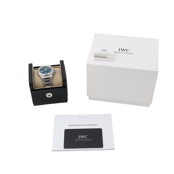 IWC インヂュニア オートマティック IW328903 インジュニア 腕時計 ウォッチ アクア文字盤