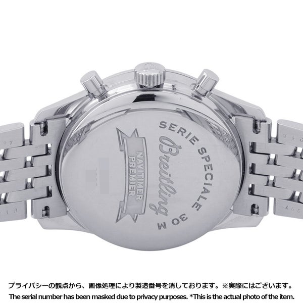 ブライトリング ナビタイマー プレミエ クロノグラフ A403G58NP BREITLING 腕時計 メンズ シルバー文字盤