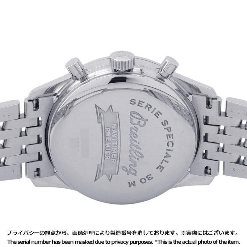 ブライトリング ナビタイマー プレミエ クロノグラフ A403G58NP BREITLING 腕時計 メンズ シルバー文字盤