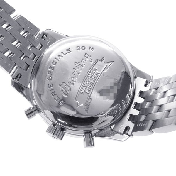 ブライトリング ナビタイマー プレミエ クロノグラフ A403G58NP BREITLING 腕時計 メンズ シルバー文字盤