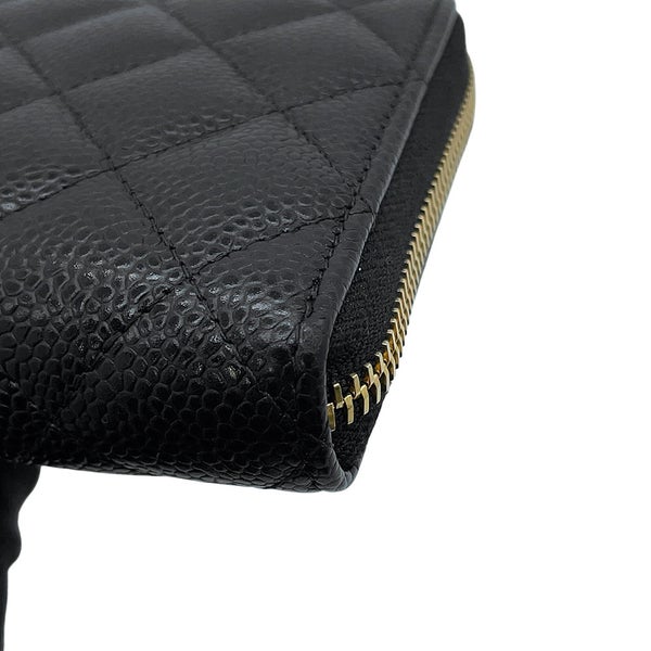 シャネル バッグチャーム ココマーク マトラッセ ミニバッグ ラムスキン AP4760 CHANEL ミニポーチ 小物入れ 黒