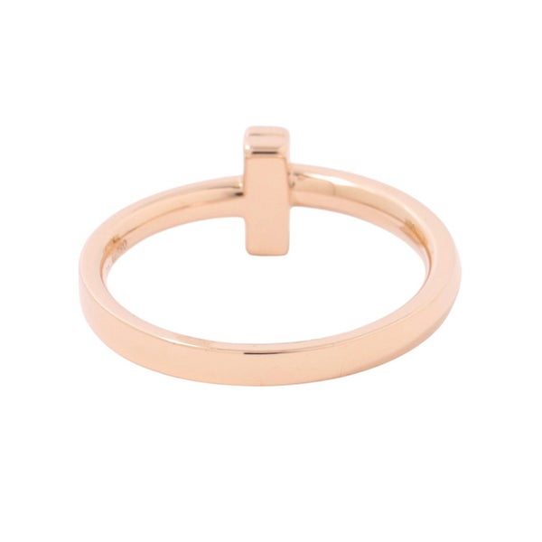 ティファニー リング Tワン ナロー リング 67797388 K18PGピンクゴールド 約16号 Tiffany&Co. 指輪