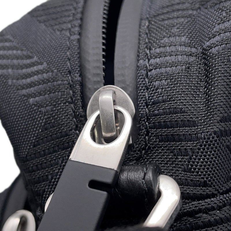 バーバリー ショルダーバッグ ナイロン レザー 8085380 BURBERRY クロスボディバッグ 黒