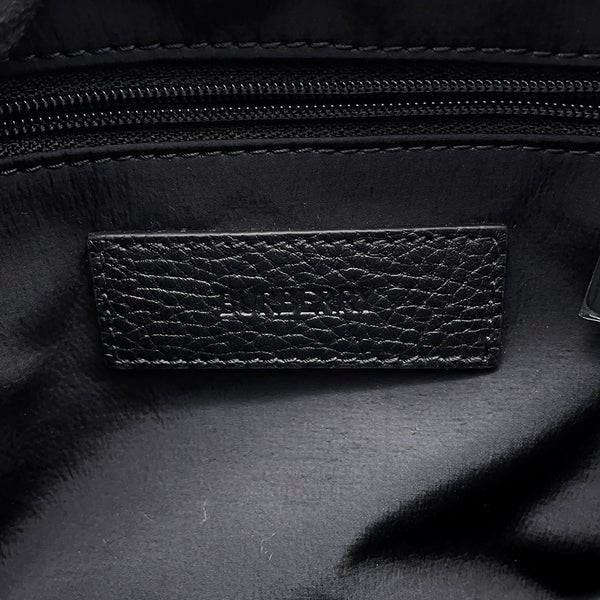 バーバリー ショルダーバッグ ナイロン レザー 8085380 BURBERRY クロスボディバッグ 黒