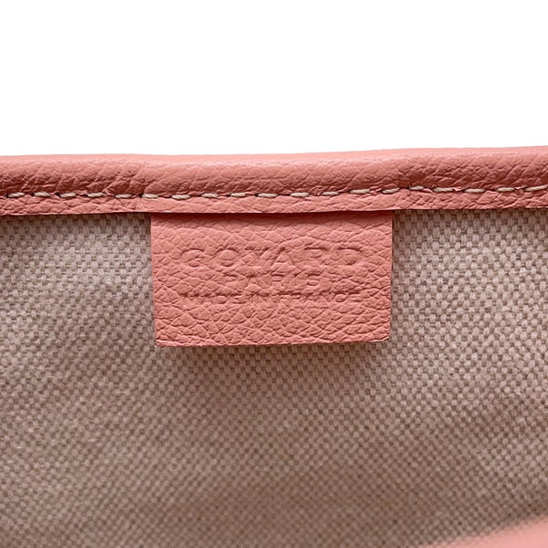 ゴヤール ショルダーバッグ ポワティエ クレールヴォア サッチェルバッグ PVC GOYARD バッグ